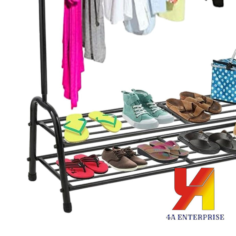 Cloth hanging stand Rack Double Shoes Rack Stand