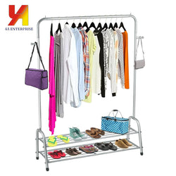 Cloth hanging stand Rack Double Shoes Rack Stand