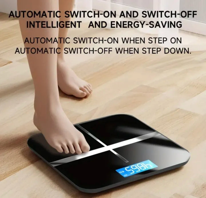 Accurate Tempered Glass Electronic Digital Body Weight Scale